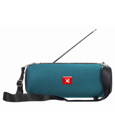 ALTAVOZ PORTATIL GEMBIRD SPK BT 17 G COM RADIO FM 2X5W RMS BLUETOOTH VERDE