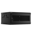 ARMARIO LANBERG MURAL RACK 19â? 4U 600X450 PUERTA PERFORADA FLAT PACK NEGRO