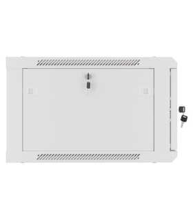 ARMARIO LANBERG MURAL RACK 19 6U 600X600 FLAT PACK PUERTA CRISTAL GRIS