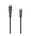CABLE HDMI AISENS V2.1 OPTICO ACTIVO AOC DESMONTABLE 8K60HZ M/M 20M NEGRO