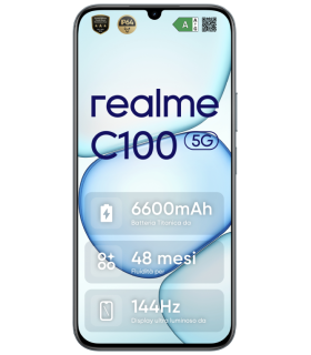 realme C100 5G 173 cm 68 SIM doble Android 160 USB Tipo C 4 GB 256 GB 6600 mAh Verde