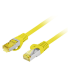 Lanberg PCF6A 10CU cable de red Amarillo 2 m Cat6a S FTP S STP