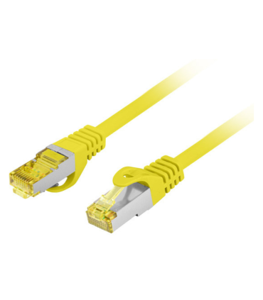 Lanberg PCF6A 10CU cable de red Amarillo 2 m Cat6a S FTP S STP