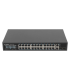 Lanberg RSFE 24P 2C 250 switch No administrado Gigabit Ethernet 10 100 1000 Energia sobre Ethernet PoE 1U Negro