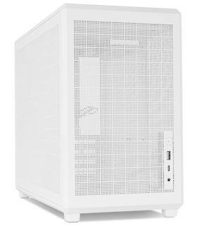 NOX Hummer Mini torre M ATX portable mesh Blnc