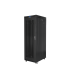 ARMARIO LANBERG RACK 19 27U 800X1200 PUERTA MESH CON LCD FLAT PACK NEGRO