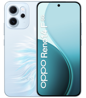 OPPO 14 F 5G Reno14 F 5G 167 cm 657 SIM doble Android 15 USB Tipo C 8 GB 256 GB 6000 mAh Azul