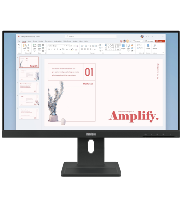 MONITOR LENOVO THINKVISION E24 40 238 VGA HDMI DP 2x2W ALTAVOCES