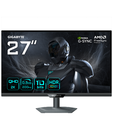MONITOR GIGABYTE 27 G27Q20 QHD IPS 210HZ FREESYNC