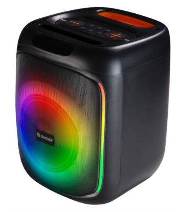 ALTAVOZ DE FIESTA DENVER BLUETOOTH CON 20W DE POTENCIA