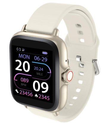 SMARTWATCH DENVER BLUETOOTH CON SENSOR DE FRECUENCIA CARDIACA BLANCO