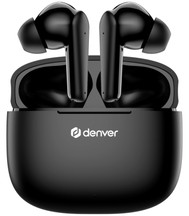 AURICULARES BLUETOOTH DENVER TWE 48B INALAMBRICOS NEGROS