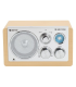 RADIO DENVER DE DISENO MODERNO BEIGE