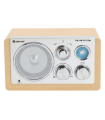 Radio Denver de Diseño Moderno Beige