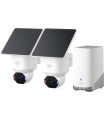 KIT CAMARA VIGILANCIA EUFY EUFYCAM E42 SOLAR 4K 2UDS HOMEBASE S380