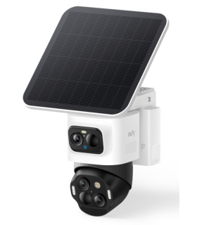 CAMARA VIGILANCIA EUFY SOLOCAM S4 4K TRIPLE LENTE 180 360 GRADOS