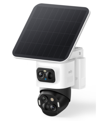CAMARA VIGILANCIA EUFY SOLOCAM S4 4K TRIPLE LENTE 180 360 GRADOS