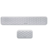 PACK REPOSAMUNECAS SUBBLIM ERGO AIRPADDING RATON TECLADO PLATEADO