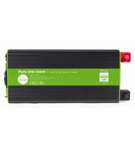 INVERSOR CORRIENTE DC AC GEMBIRD COCHE DE ONDA SINUSOIDAL PURA DE 12 V 1000 W