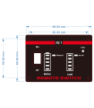 PANEL CONTROL REMOTO GEMBIRD PARA EG-PWC-PS INVERSORES