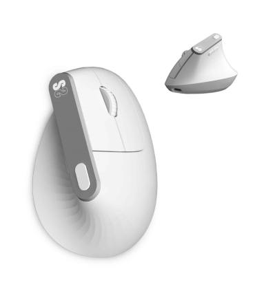 RATON SUBBLIM NATURE VERTICAL ERGO DUAL BATTERY WHITE