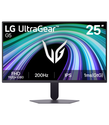 MONITOR LG ULTRAGEAR 25G523B B 244 FULLHD 200HZ IPS 1MS FREESYNC G SYNC HDR10 GAMING