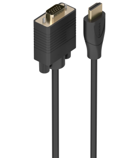 CABLE CONVERSOR AISENS HDMI A SVGA HDMI A M SVGA M NEGRO 20M