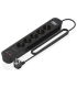 REGLETA ENCHUFES AISENS MULTIFUNCION 5 TOMAS2xUSB C 2xUSB A 14M NEGRO