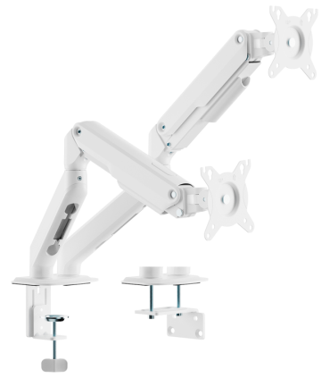 SOPORTE AISENS MESA ECO CONTRAPESO MONITOR 9KG 3 PIVOTES 2 BRAZOS 17 32