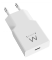 CARGADOR MOVIL EWENT EW1310 USB-C PD 20W GAN BLANCO