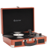 TOCADISCOS DENVER USB CON SOFTWARE DE GRABACION PARA PC ROJO