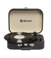 Tocadiscos Denver VPL130DGR USB con Software de Grabacion para PC