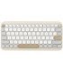 TECLADO ASUS KW100 INNALAMBRICO QWERTY BEIGE