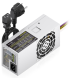 FUENTE ALIMENTACION AISENS TFX 500W CABLE ALIMENTACION OEM PLATA