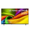 TV LG 65NU8E0B3LA.AEU 65" nano UHD Patas Laterales Wi-Fi HDMI X3