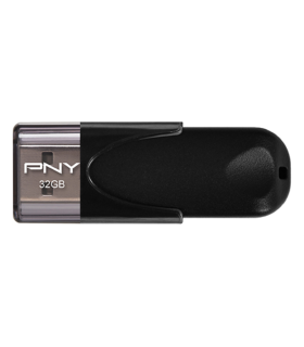 MEMORIA USB 20 PNY 32GB ATTACHE 4 NEGRO