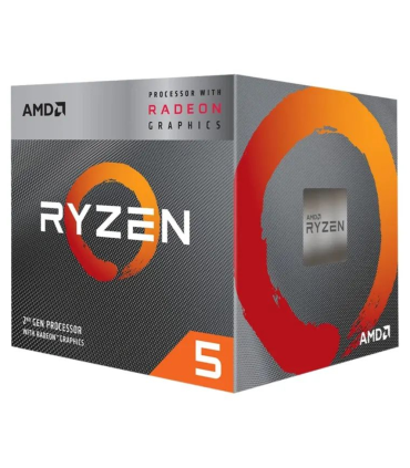 CPU AMD RYZEN 5 3400G WITH WRAITH SPIRE COOLER