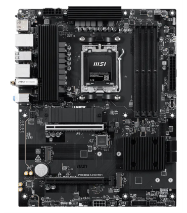 PLACA BASE MSI PRO B850 S EVO WIFI AM5 DDR5