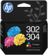 TINTA HP 302 304 TRICOLOR