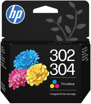 TINTA HP 302 304 TRICOLOR