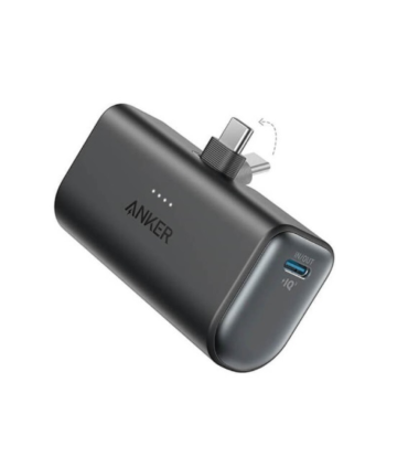 POWERBANK NANO ANKER 5K 225W CONECTOR USB C NEGRO