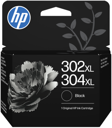 TINTA HP 302XL 304XL NEGRO