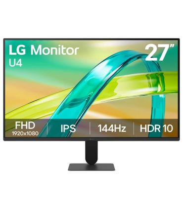 MONITOR LG 27U411B B 27 FHD 144HZ IPS HDR10 FREESYNC SIN MARCOS