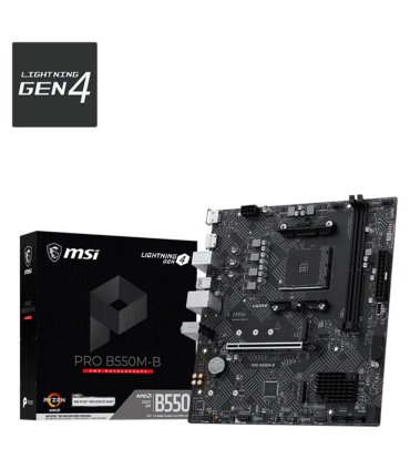 PLACA BASE MSI PRO B550M B AM4 DDR4