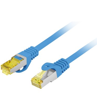 CABLE DE RED LANBERG LATIGUILLO CAT6A S FTP LSZH CU 3M AZUL FLUKE PASSED