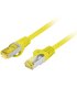 CABLE DE RED LANBERG LATIGUILLO CAT6A S FTP LSZH CU 3M AMARILLO FLUKE PASSED