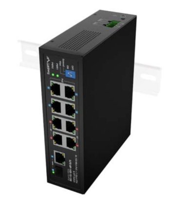 SWITCH LANBERG INDUSTRIAL POE 4XBT 4XAT SFP ETH DIN FAST ETHERNET SIN GESTION