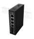 SWITCH LANBERG INDUSTRIAL POE 1XBT 3XAT 2XSFP DIN GIGABIT ETHERNET SIN GESTION