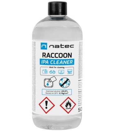 ALCOHOL ISOPROPILICO NATEC RACCOON IPA CLEANER 500ML