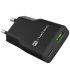 CARGADOR NATEC RIBERA SLIM 20W 1XUSB A 1xUSB C PD30 QC30 PROTECCION OVPOCPSCP Y OTP NEGRO